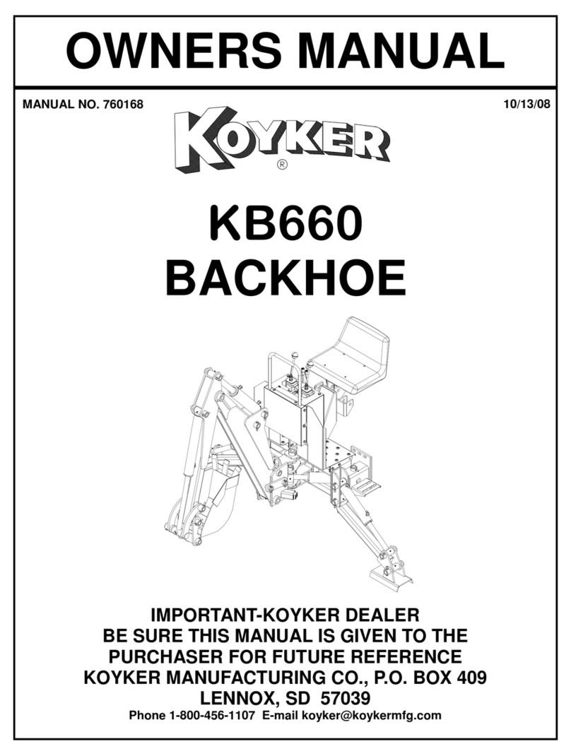 Koyker KB660 owner's manual