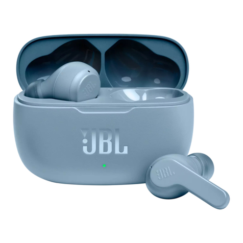 Harman JBL VIBE200 User manual Harman JBL VIBE200 User manual
