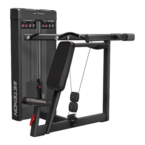 ETENON Fitness SHOULDER PRESS owner's manual