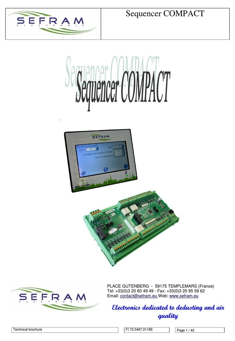 SEFRAM Sequencer COMPACT manual