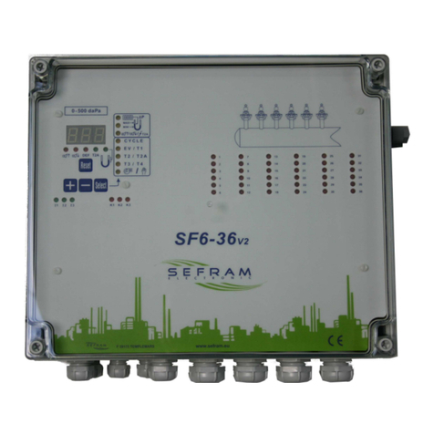 SEFRAM SF6-36V2 User manual