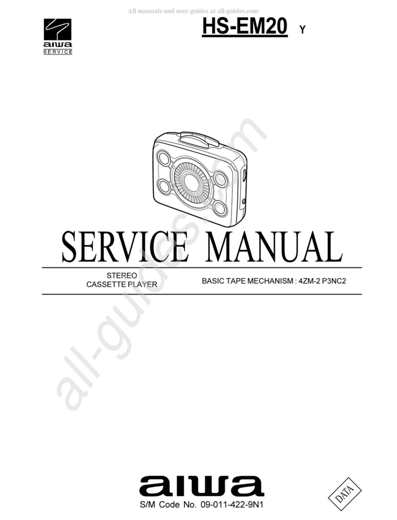 Aiwa HS-EM20 User manual