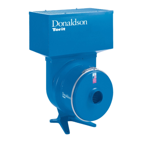 Donaldson Torit E-100 Installation and operation manual