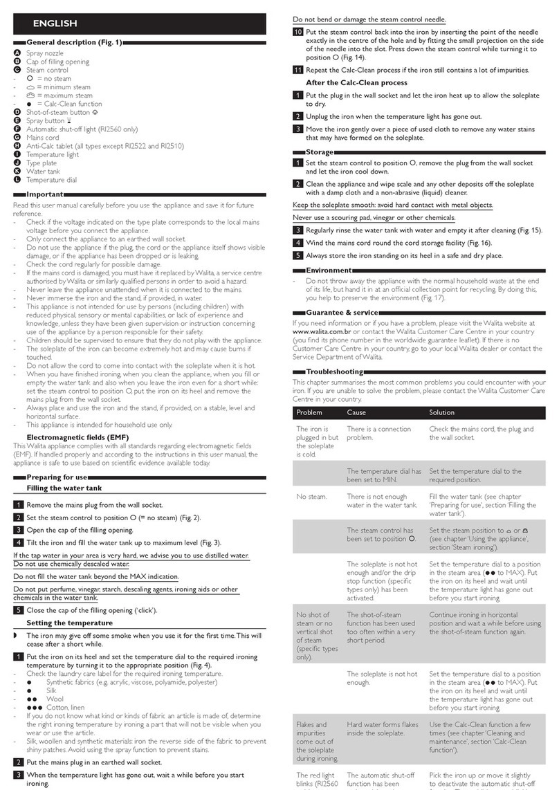 Philips RI2560 User manual