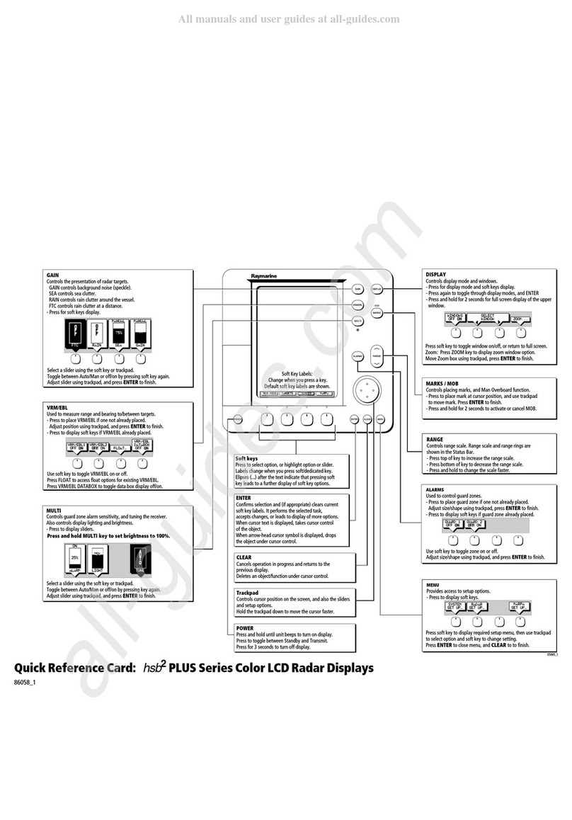 Raymarine hsb2 PLUS Series User manual