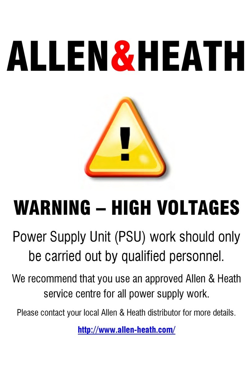 ALLEN & HEATH WZ20:8:2 User manual