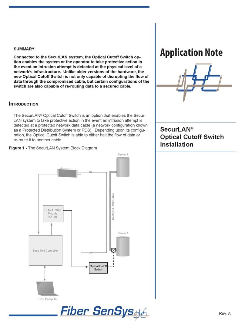 FIBER SENSYS SecurLAN Application note