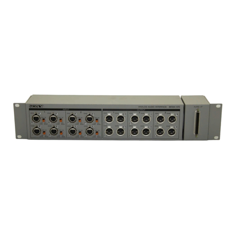 Sony MAV-555 User manual