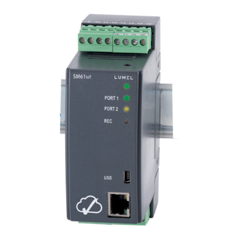 Lumel SM61IoT User Manual & Quick Start