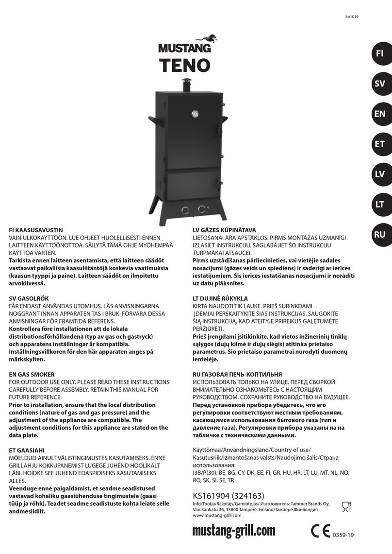 Mustang TENO User manual
