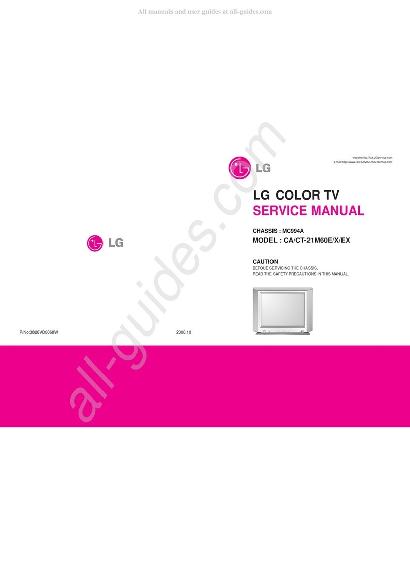 LG CA-21M60E User manual