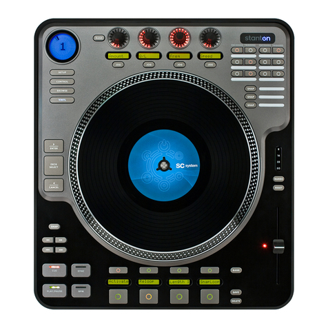 Stanton Deck Control Surface SCS.1d User manual