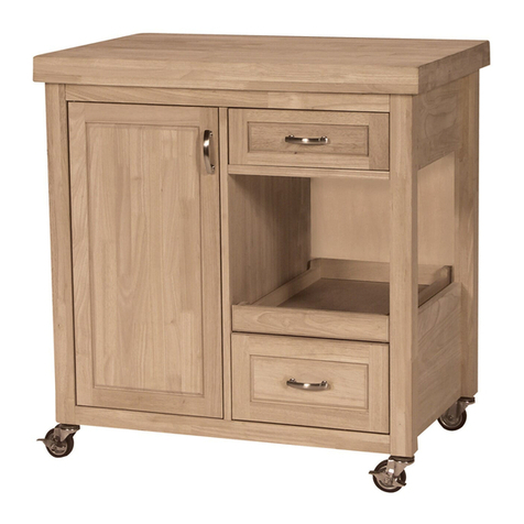 Unfinished Furniture of Wilmington WC-7 Assembly instructions