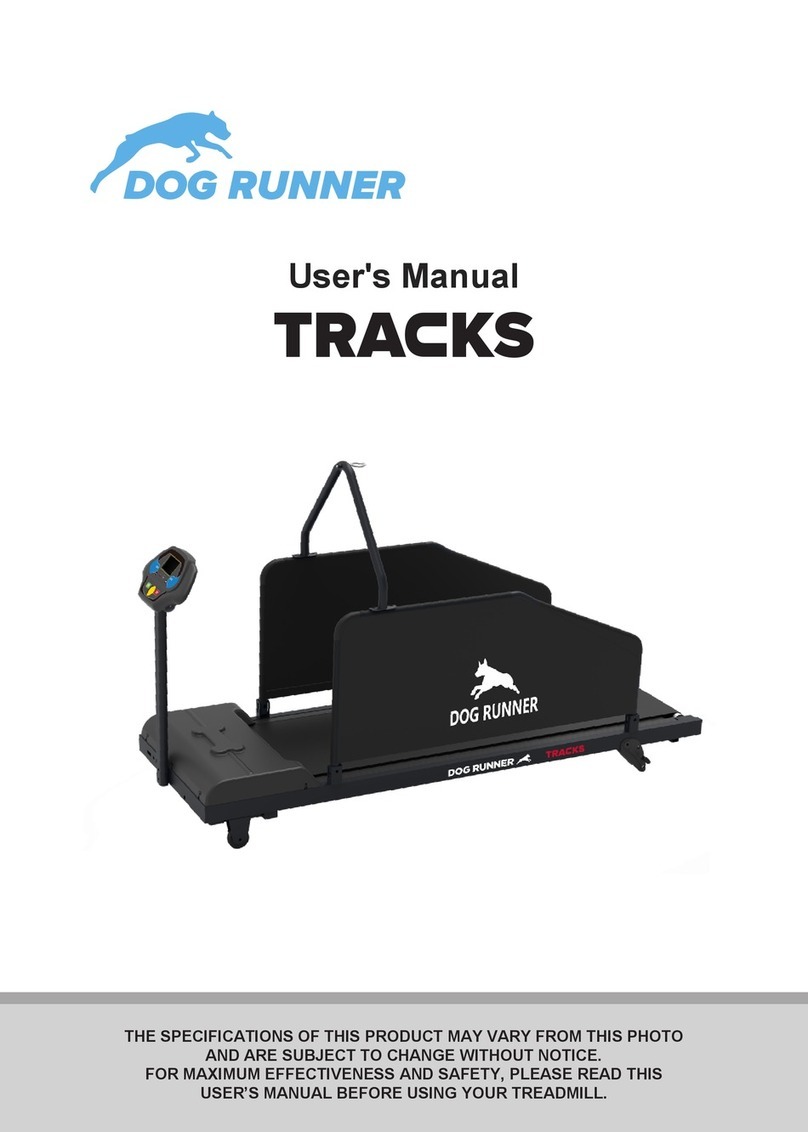 Dog Runner Tracks user manual