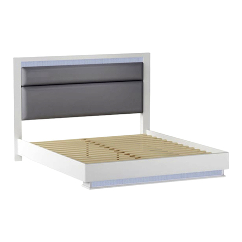 Chintaly Imports MOSCOW-BED-QN Assembly instruction Chintaly Imports MOSCOW-BED-QN Assembly instruction