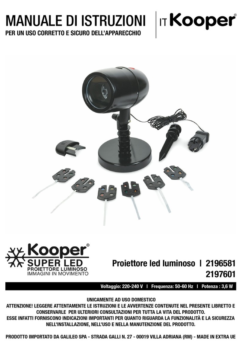Kooper 2196581 User instructions