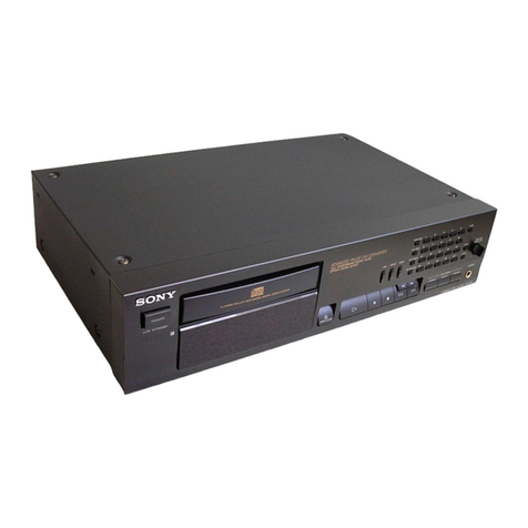 Sony CDP-761 User manual