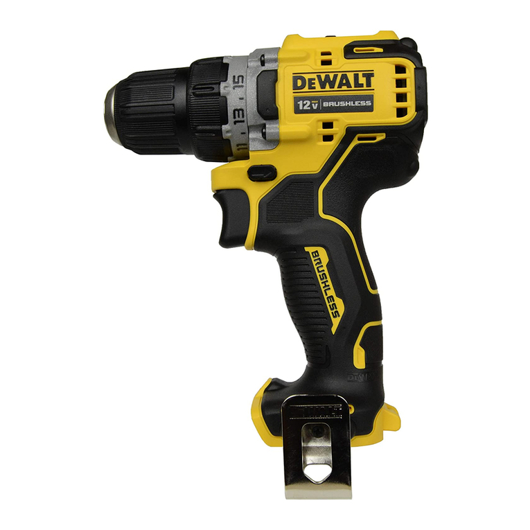 DeWalt XR DCD701 User manual