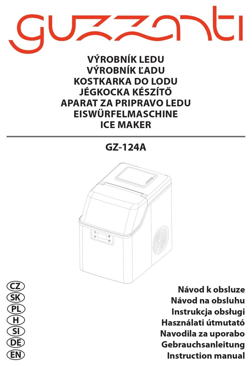 Guzzanti GZ-124A instruction manual Guzzanti GZ-124A instruction manual