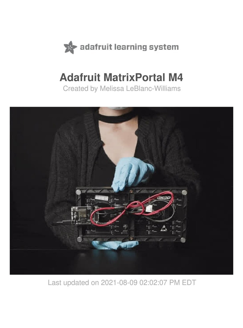 adafruit learning system MatrixPortal M4 manual adafruit learning system MatrixPortal M4 manual