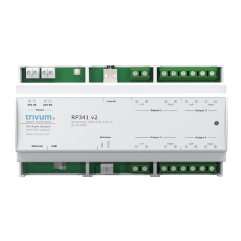 Trivum RP341v2 User manual