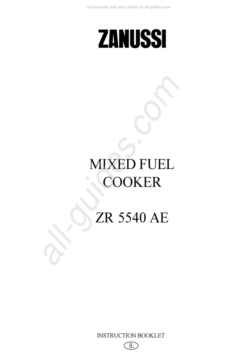 Zanussi ZR 5540 AE User manual