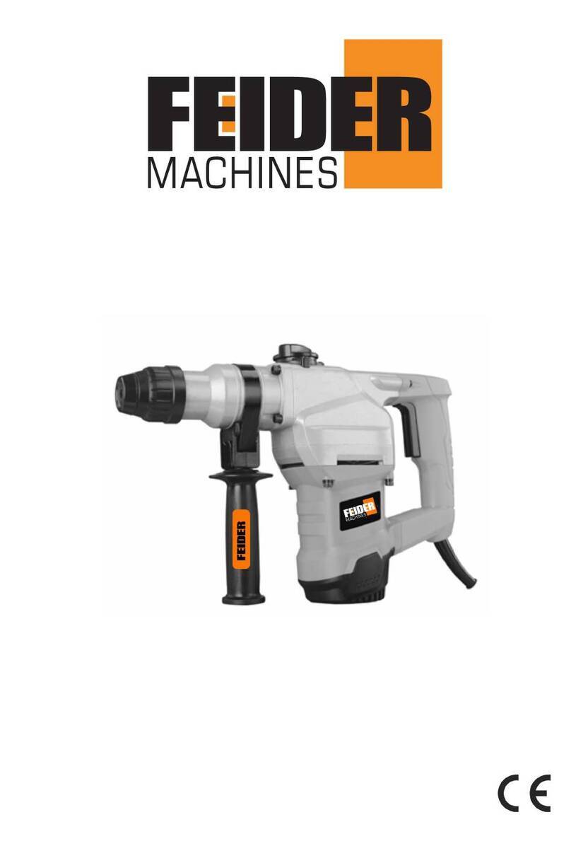 Feider Machines FMP1250 Original instructions Feider Machines FMP1250 Original instructions