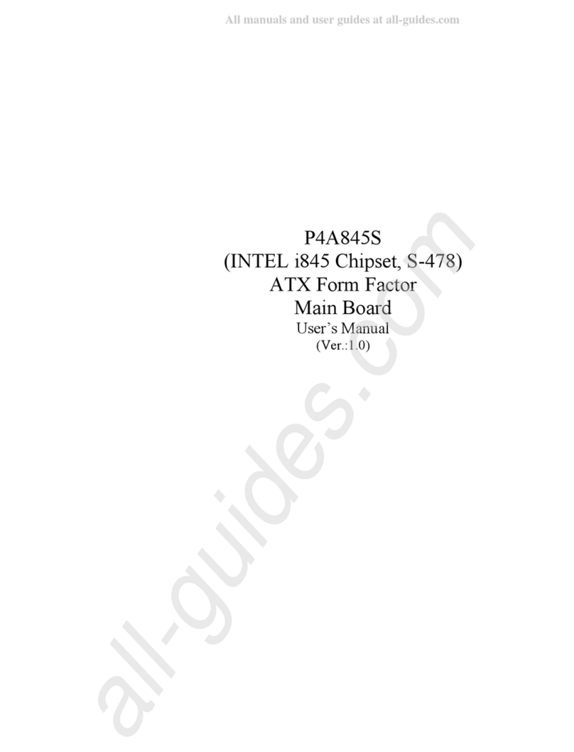 Lucky Star P4A845S user manual