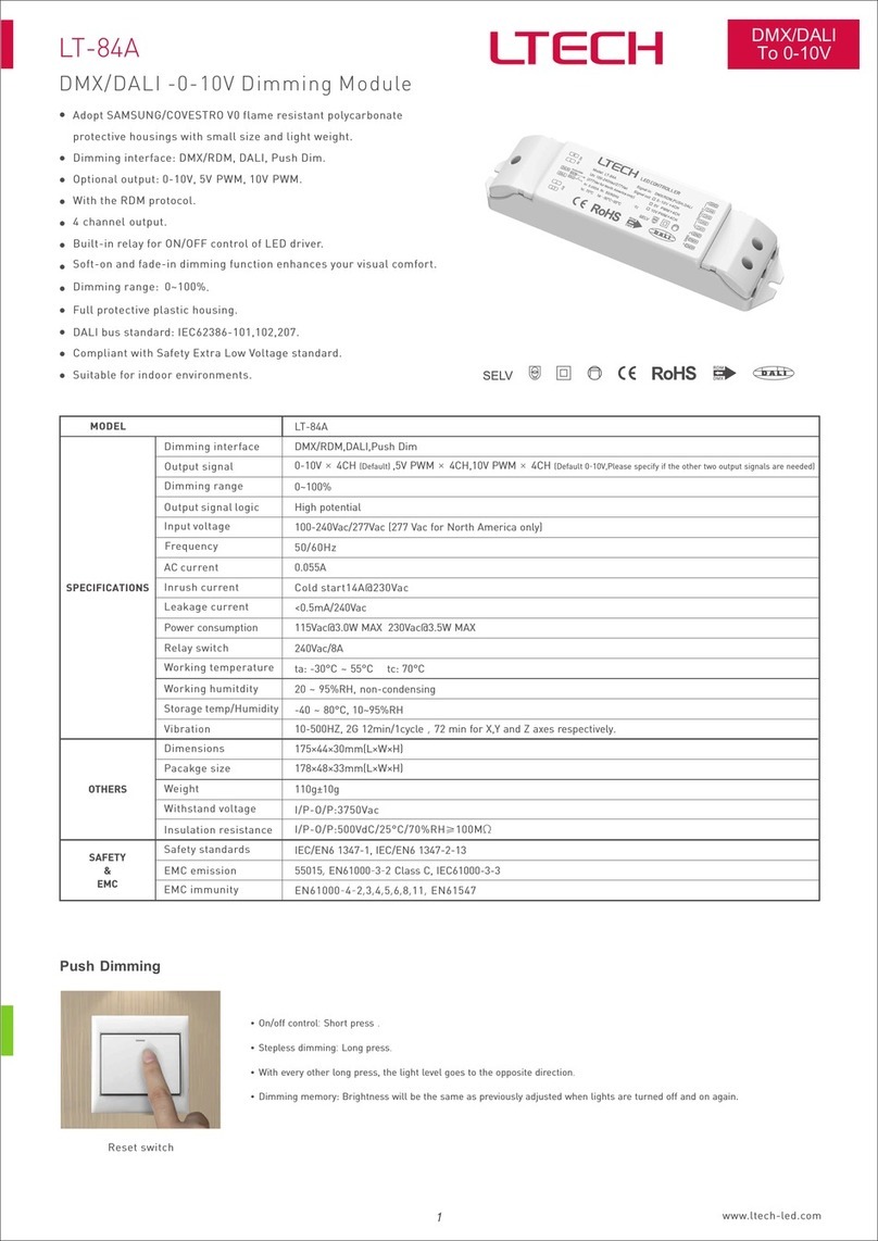 Ltech LT-84A User manual