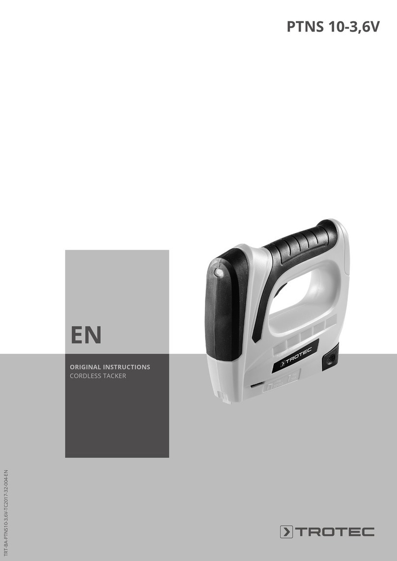 Trotec PTNS 10-3 6V User manual