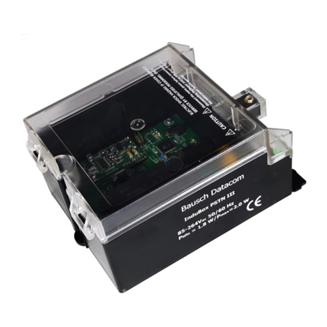 Bausch Datacom InduBox PSTN III Installation & configuration manual Bausch Datacom InduBox PSTN III Installation & configuration manual