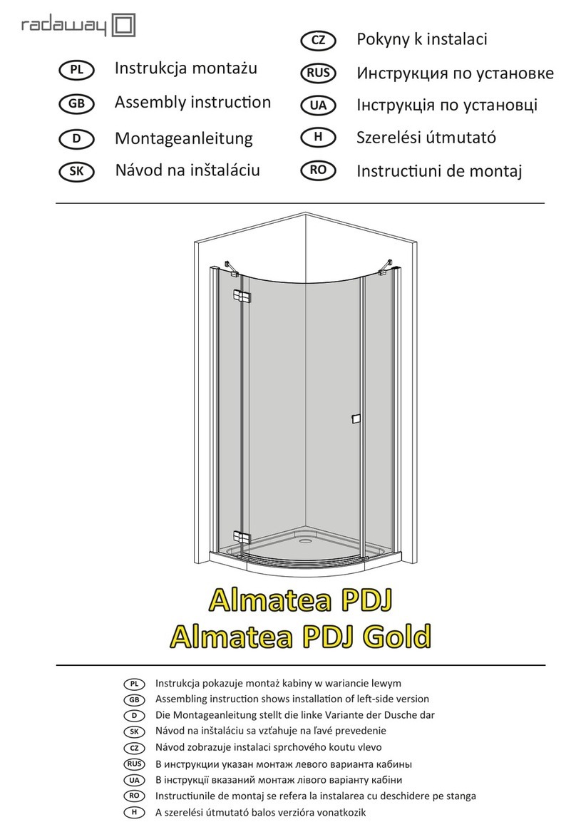 Radaway Almatea PDJ User manual