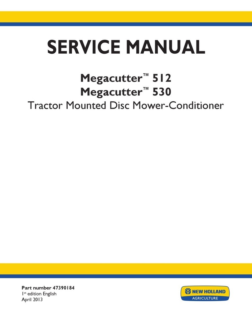 New Holland MegaCutter 512 User manual New Holland MegaCutter 512 User manual