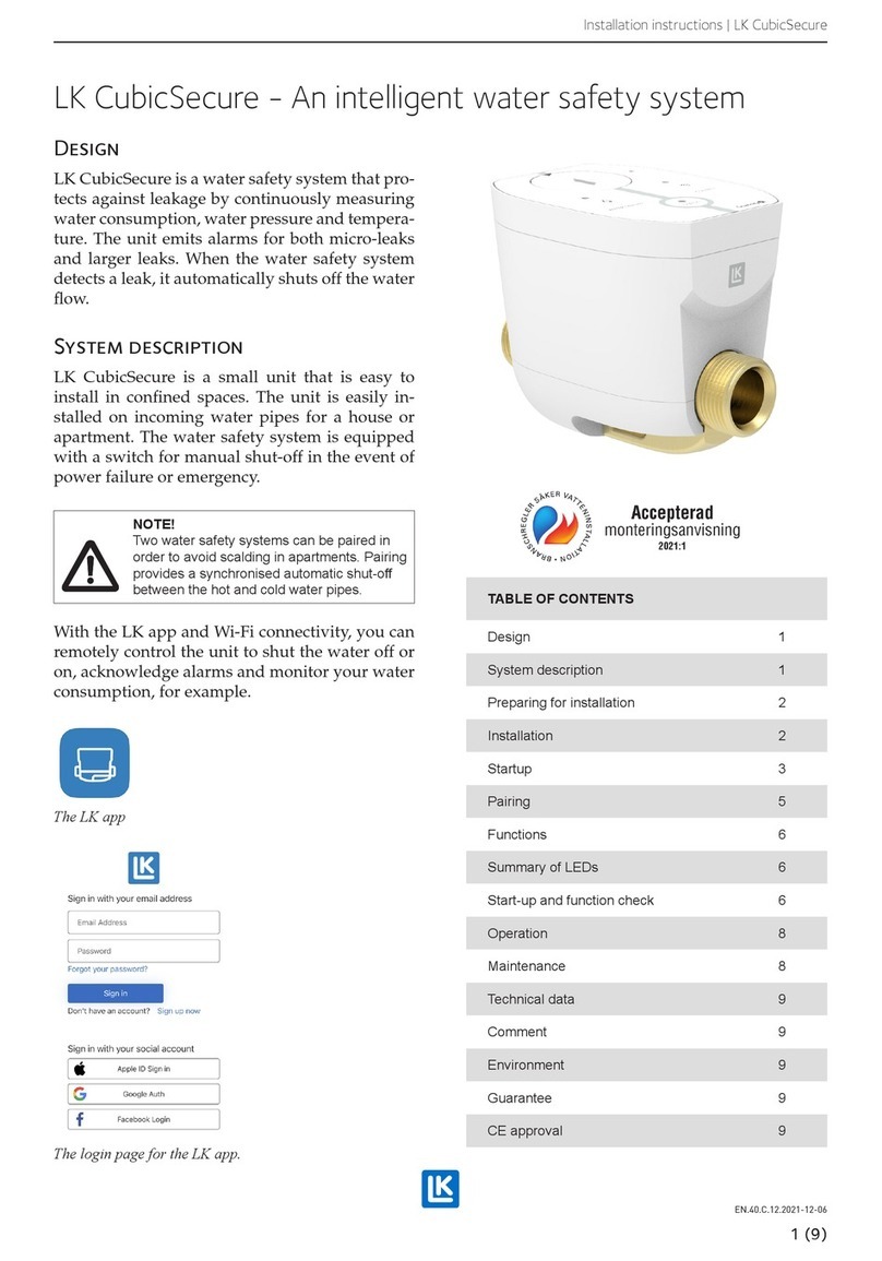 LK CubicSecure User manual