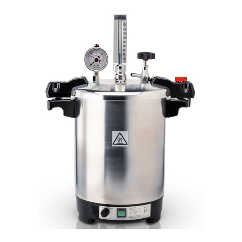 CertoClav CV-EL 12L user manual