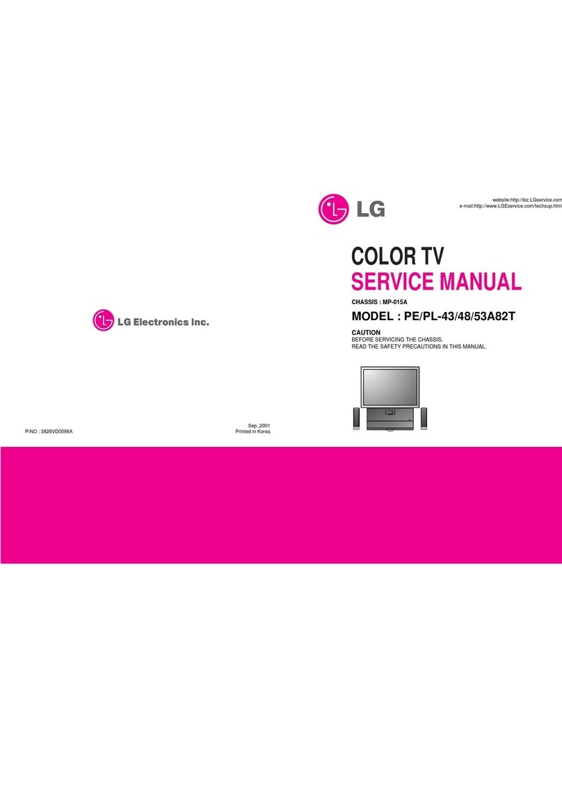 LG PE/PL-43 Service manual