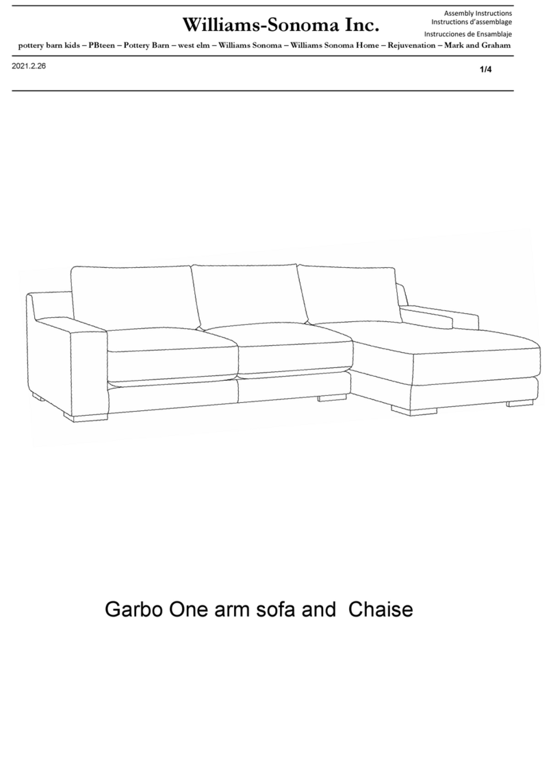 Williams-Sonoma Garbo One Assembly instructions