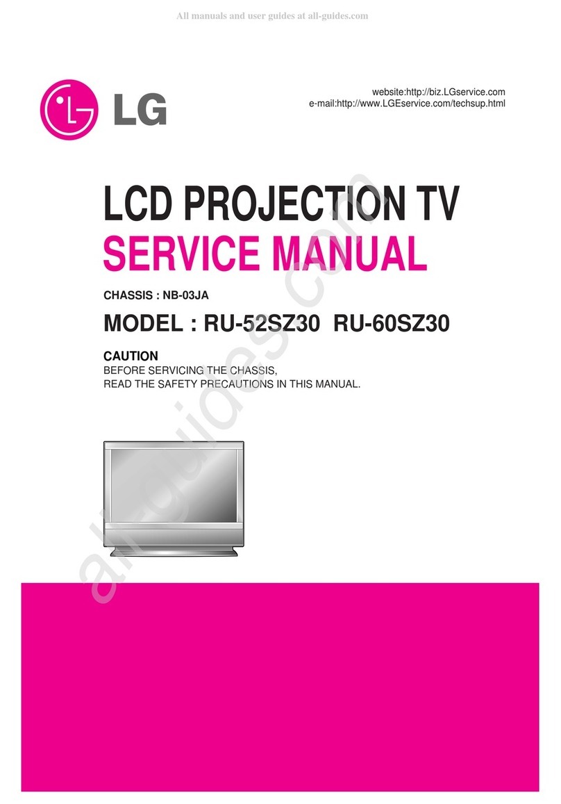 LG RU-52SZ30 Service manual