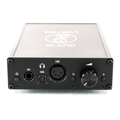 Cavalli Audio Liquid Carbon User manual