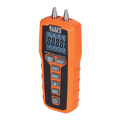 Klein Tools ET180 User manual