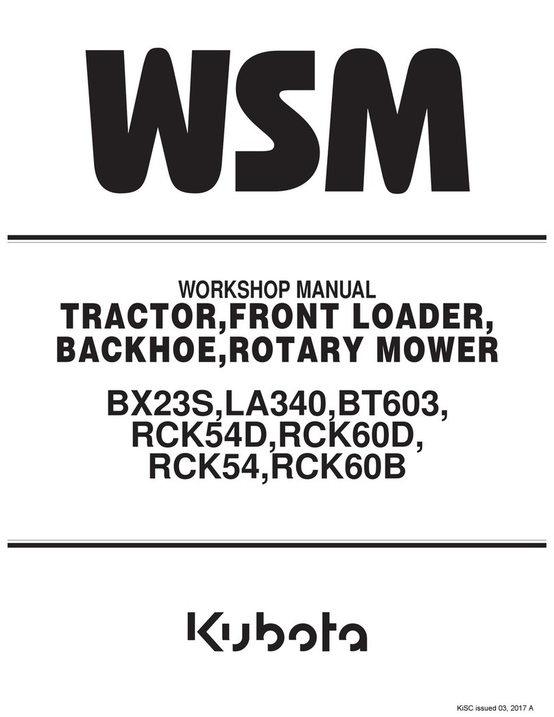 Kubota WSM BX23S Workshop manual