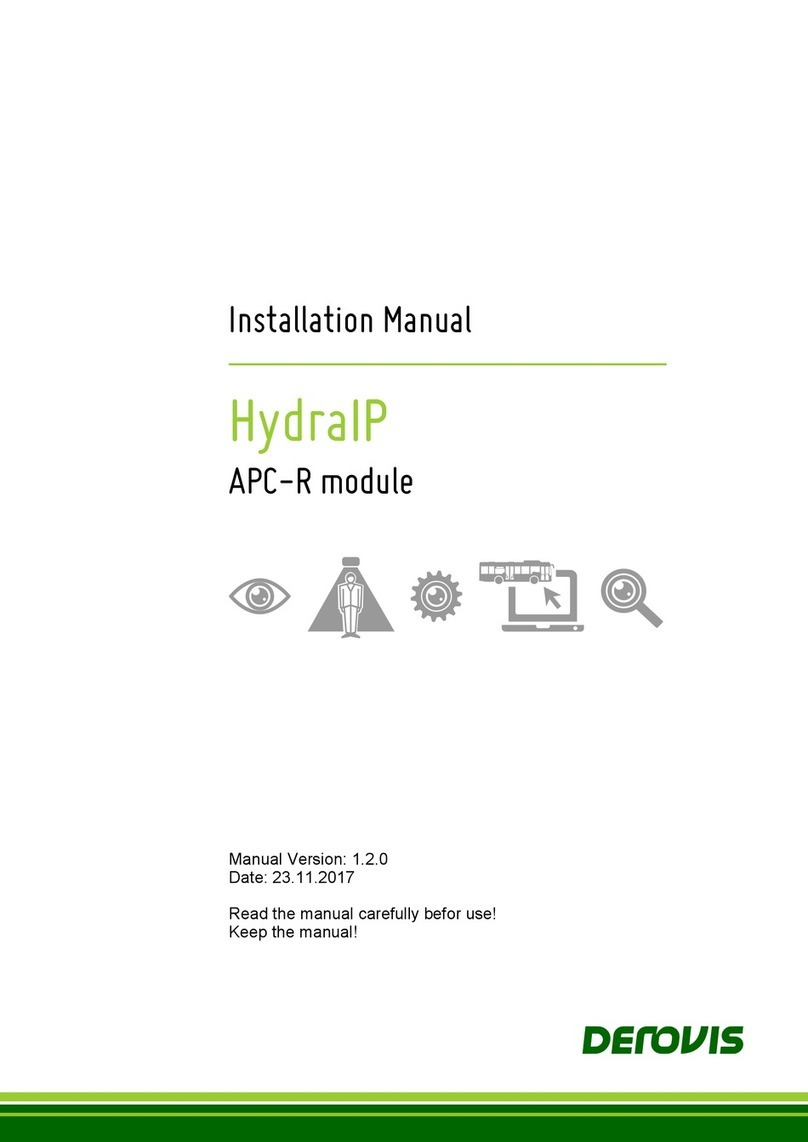 Derovis HydraIP APC-R User manual