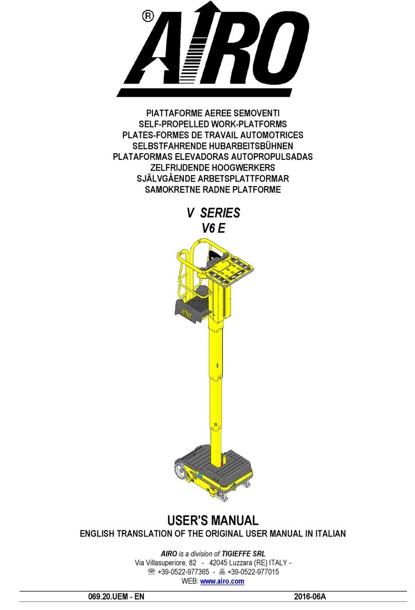 Airo V Series user manual