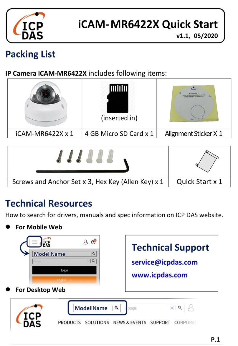 ICP DAS USA iCAM-MR6422X quick start