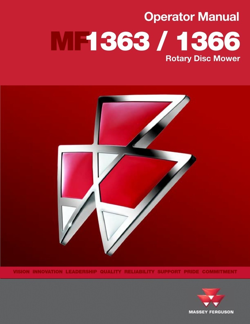 MASSEY FERGUSON MF1363 Operator's manual