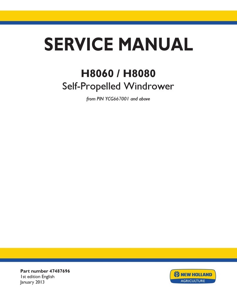 New Holland H8060 Service manual