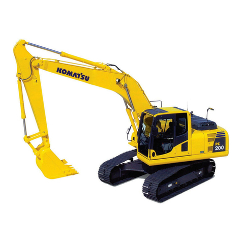 Komatsu PC200LC-8 Install guide