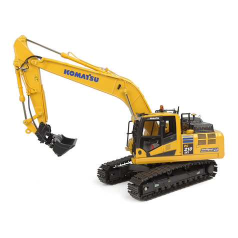 Komatsu PC210LCI-11 Install guide