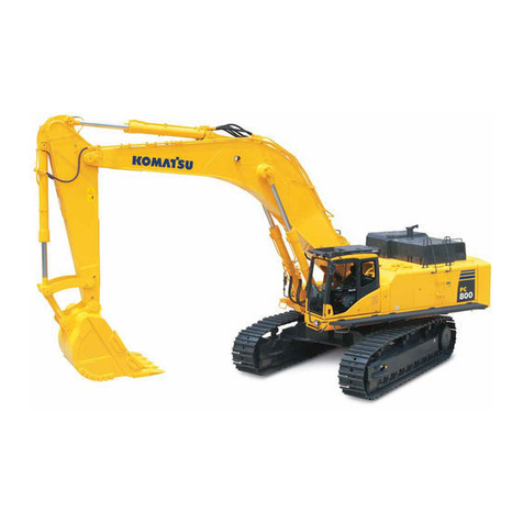 Komatsu PC800 -8E0 Install guide