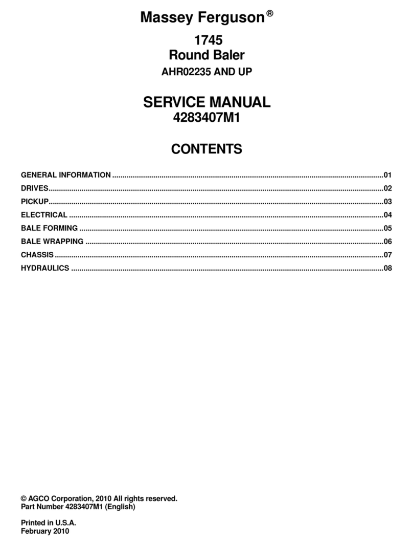 MASSEY FERGUSON 1745 Service manual